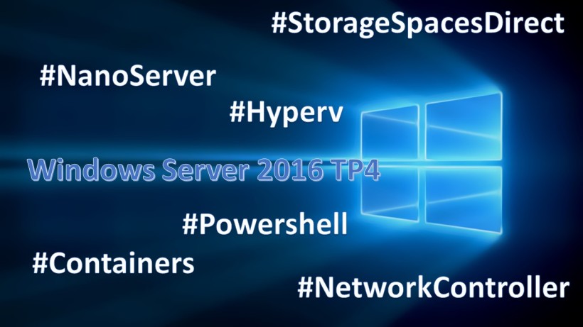 Windows Server 2016 TP4